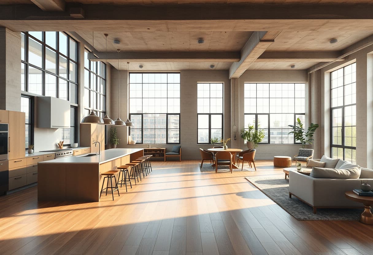 From sketch to open-space loft